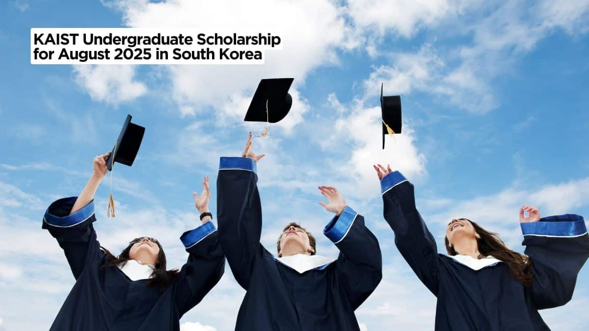 KAIST Undergraduate Scholarship for August 2025 in South Korea
