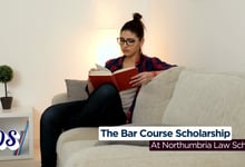 The Bar Course Scholarship for September 2026 at Northumbria Law School