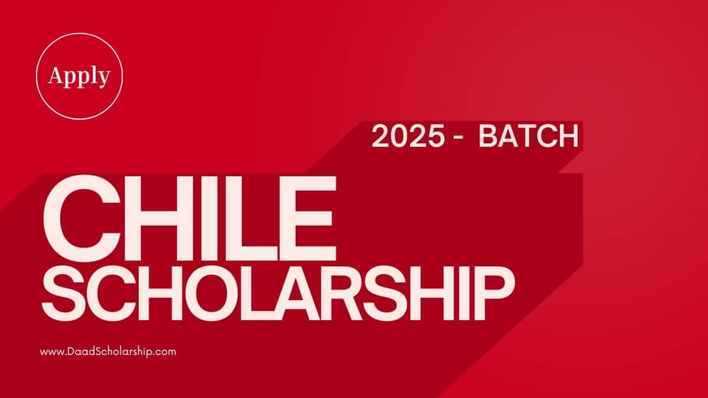 List of Chile Scholarships for International Students in 2025
