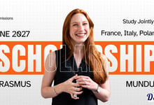 CNE Scholarship 2027 to Study Jointly in France, Italy, Poland on Erasmus Project