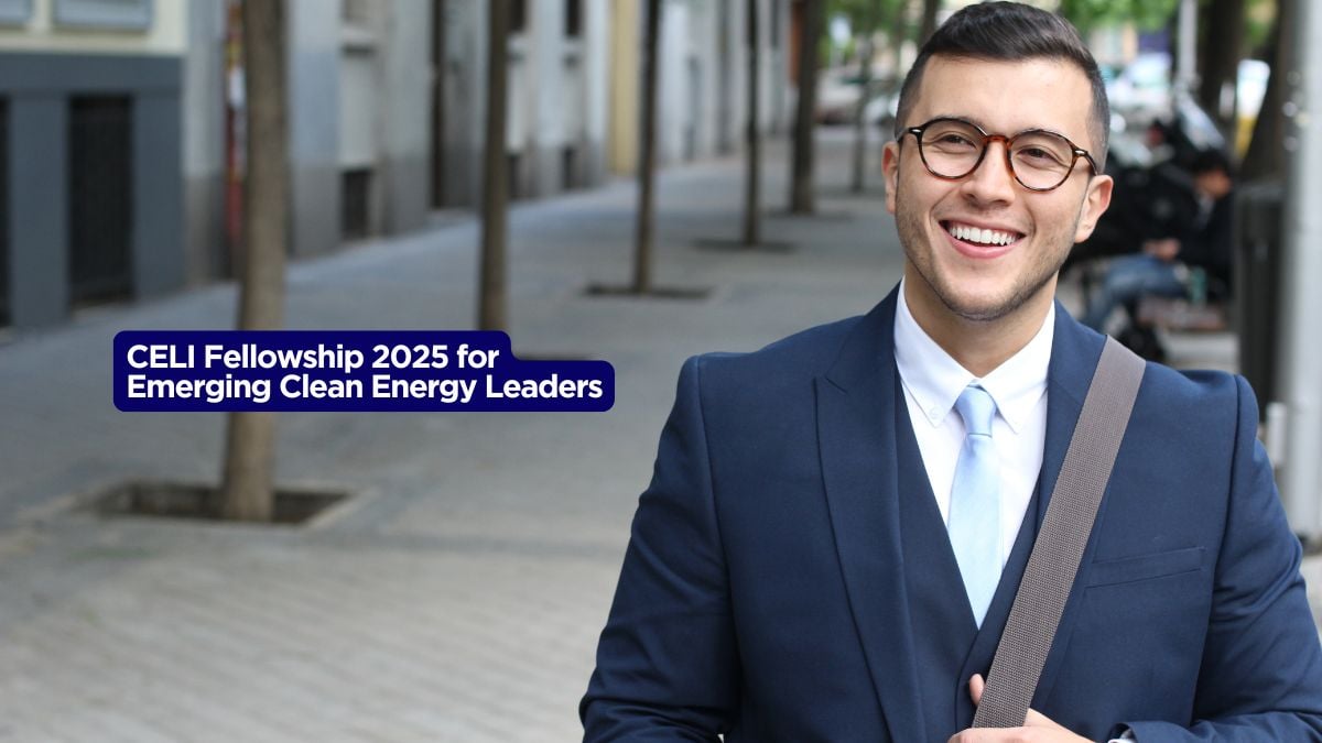 CELI Fellowship 2025 for Emerging Clean Energy Leaders
