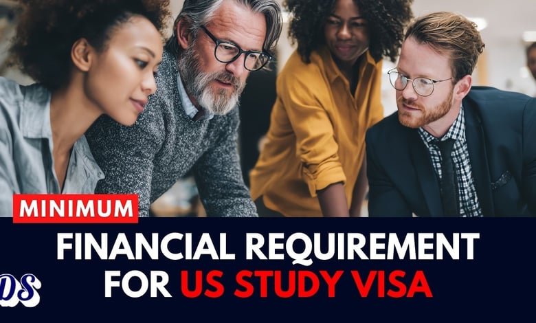 Minimum Financial Requirements to Apply for USA Study Visa in 2026