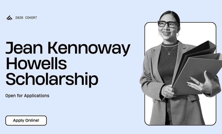 Jean Kennoway Howells Scholarships 2026 (Multiple Seats)