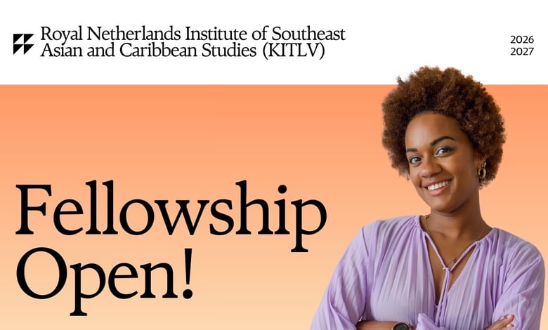 Royal Netherlands KITLV Institute Fellowships 2026 Available