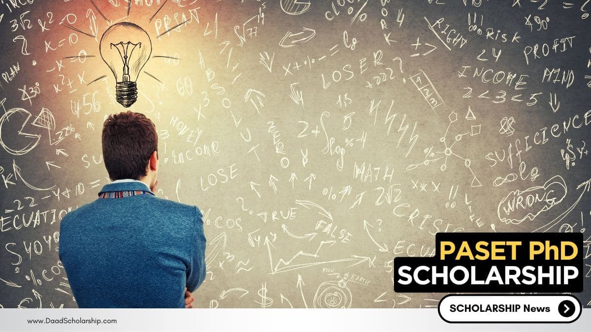 PASET PhD Scholarship and Innovation Fund 2025