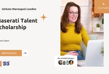 Maserati Talent Scholarship 2026 With Istituto Marangoni London Opens