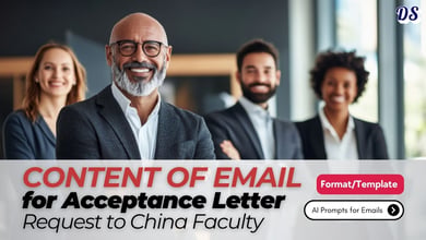 How to Write an Email to Request Acceptance Letter from Chinese Professors for China Scholarships