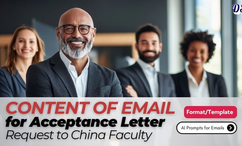 How to Write an Email to Request Acceptance Letter from Chinese Professors for China Scholarships