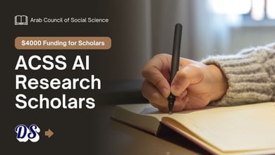 ACSS AI Research Grant 2026 of $4,000 Funding for Research Scholars Available