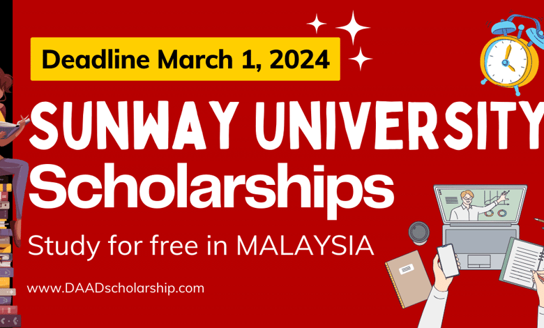Sunway University Scholarships in Malaysia