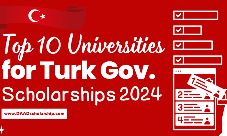 Top Ranked Turkish Universities List for Turkey Government Scholarships 2024