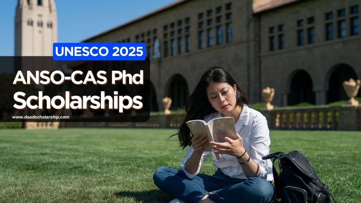 ANSO-CAS-TWASUNESCO PhD Scholarship 2025 Open
