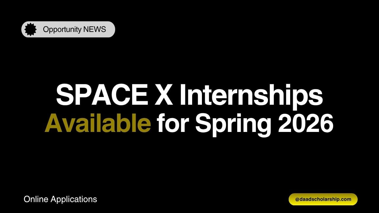 SpaceX Spring 2026 Engineering InternshipCo-op (Multiple Openings)
