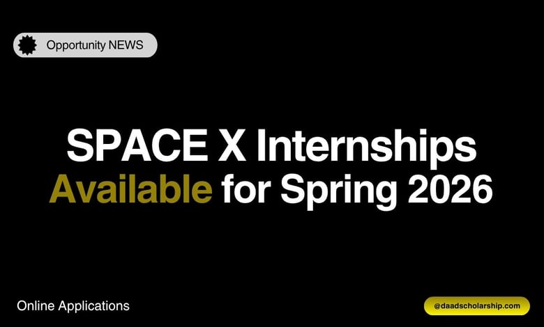 SpaceX Spring 2026 Engineering InternshipCo-op (Multiple Openings)