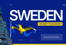List of University Scholarships in Sweden for 2027 Admissions Cycle (BS, MS, PhD)