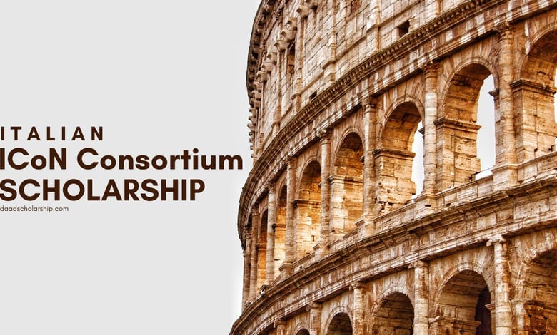 Italian ICoN Consortium Scholarships 2024 for International Students