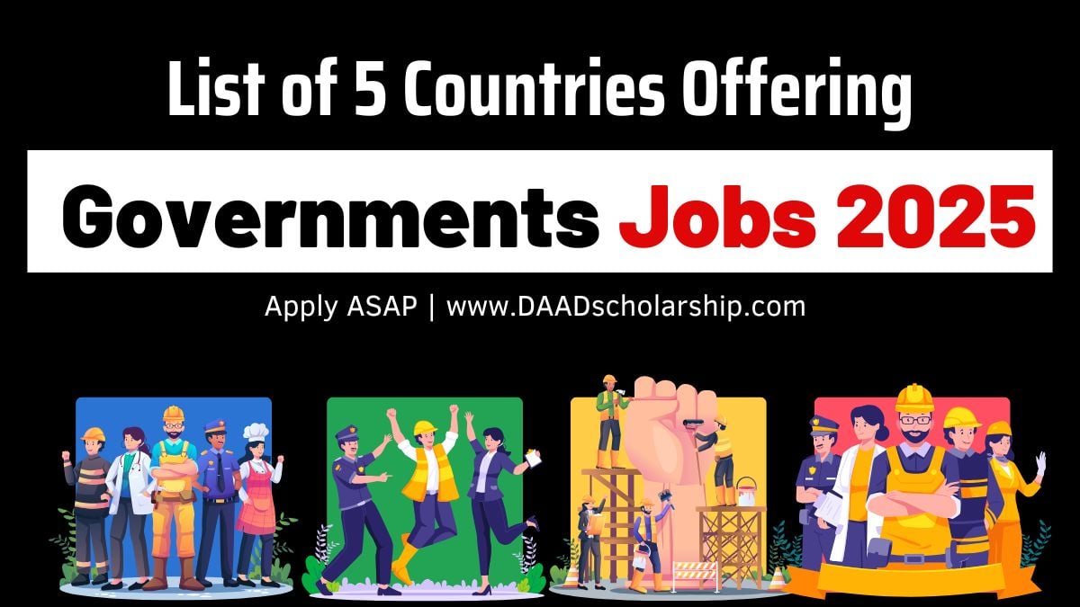 Government Jobs for Skilled Workers in 2025 Available in 5 Countries