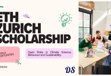 ETH Zurich PhD Scholarships for 2027 Open Roles in Climate Science, Behaviour and Sustainability
