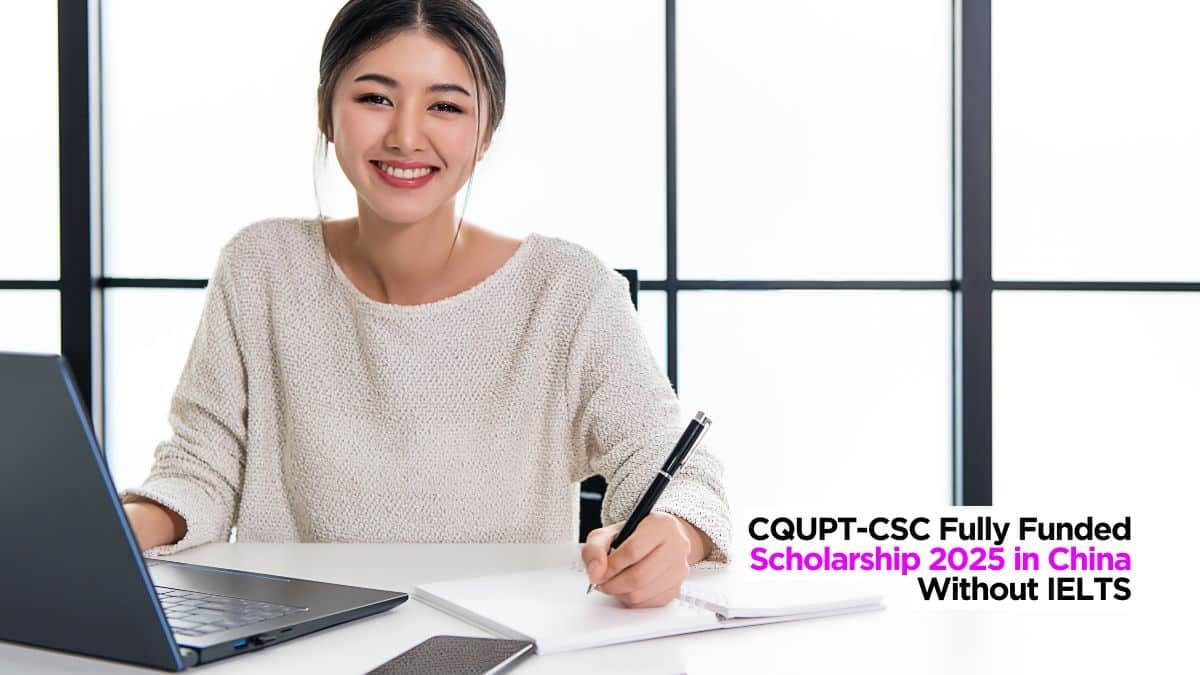 CQUPT-CSC Fully Funded Scholarship 2025 in China Without IELTS