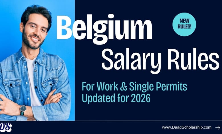 Belgium Updated Salary Rules for Work and Single Permits for Non-EEA Applicants in 2026