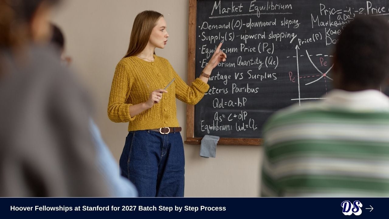 Hoover Fellowships at Stanford for 2027 Batch Step by Step Process