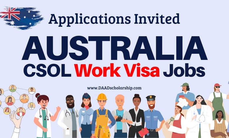 Australia Inviting Applications of Skilled Workers in 2025 Under Core Skills Occupation List (CSOL)