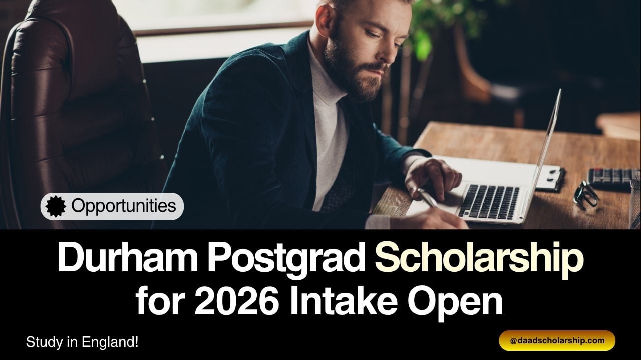 Durham Inspiring Excellence Postgraduate Scholarship 2026 Open