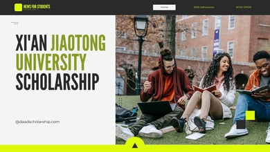 Xi’an Jiaotong University 2026 Undergraduate Scholarships for International Students