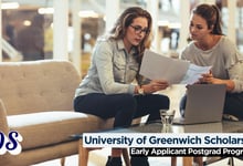 Early Applicant Postgraduate Scholarship 2026 at University of Greenwich