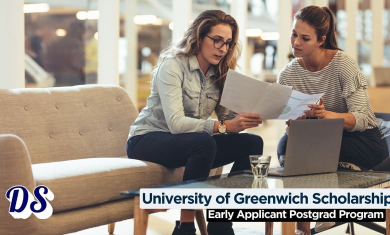 Early Applicant Postgraduate Scholarship 2026 at University of Greenwich
