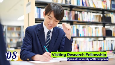 International Visiting Research Fellowship 2026 Open at University of Birmingham