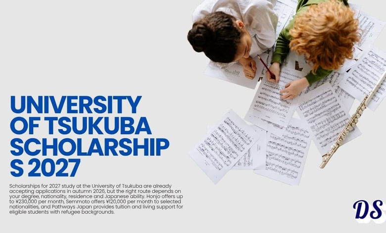 University of Tsukuba Scholarships 2027 for International Students