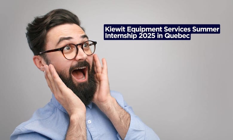 Kiewit Equipment Services Summer Internship 2026 in Quebec
