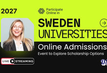 Participate in Sweden’s Online University Fair to Discover Scholarships, Admissions, and Student Life