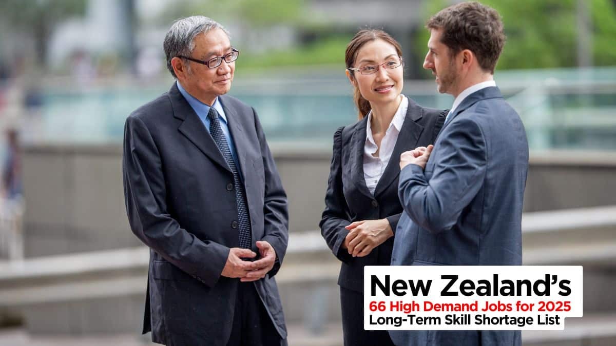 New Zealand’s 66 High Demand Job Occupations for 2025 Long-Term Skill Shortage List