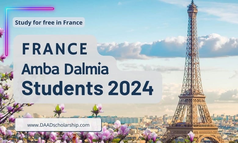 Amba Dalmia Scholarship 2024 in France for Women Students