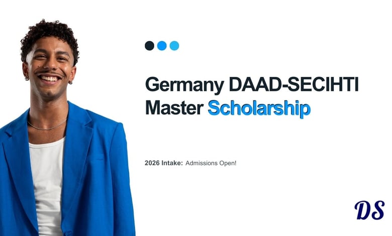 Germany DAAD–SECIHTI Joint Master’s Scholarship 2026-2027 for International Applicants