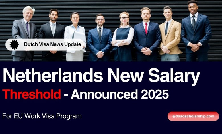 Netherlands New Salary Rules for Foreign Workers Starting January 2025 Announced