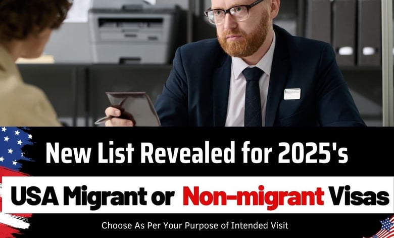 US Immigrant VS. Non-Immigrant Visa Types 2025 A Comprehensive Guide