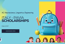 Italy IUSS Pavia Scholarships Open in AI, Neuroscience, Linguistics and Engineering Fields (2027)
