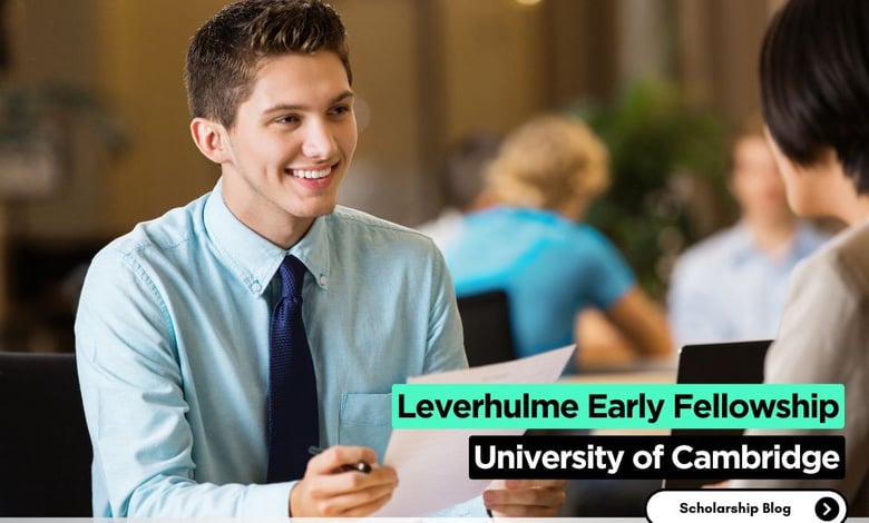 Leverhulme Early Career Fellowship 2026 at University of Cambridge