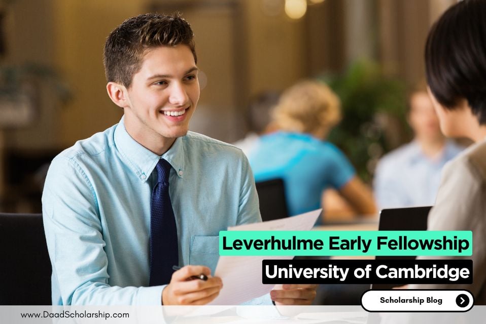 Leverhulme Early Career Fellowship 2026 at University of Cambridge
