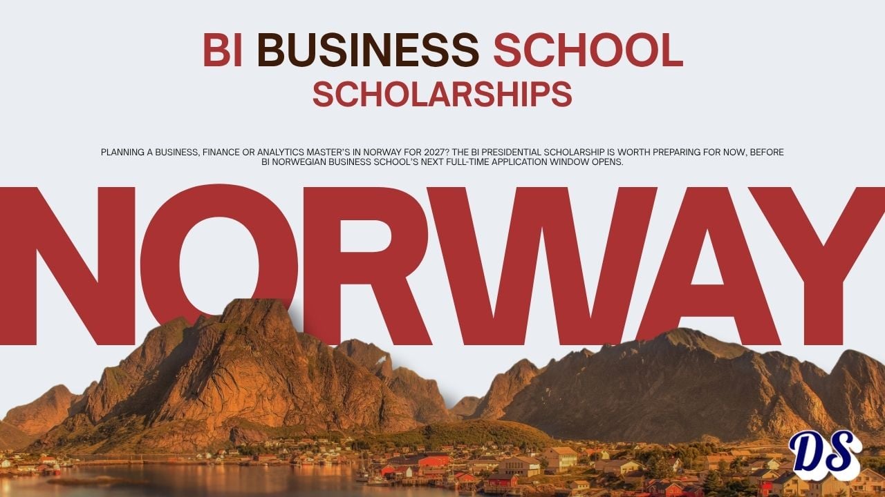 Norway BI Presidential Scholarship 2027 Apply This Way