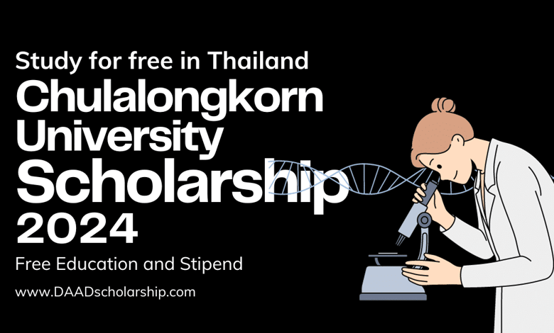 Chulalongkorn University Graduate Scholcarhip 2024