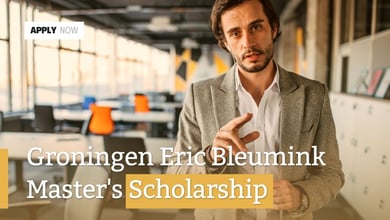 Groningen's Eric Bleumink Fellowships 2027 Offering €1500 Stipend to Master Degree Admissions