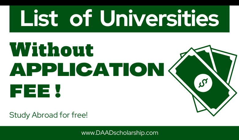 Verified List of Universities Without Application Fees in 2023