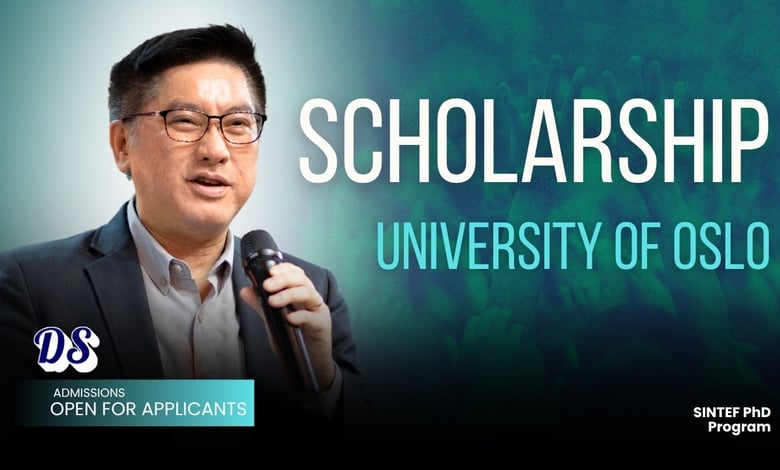 University of Oslo PhD Scholarships 2027 Under SINTEF Industry Contract Open