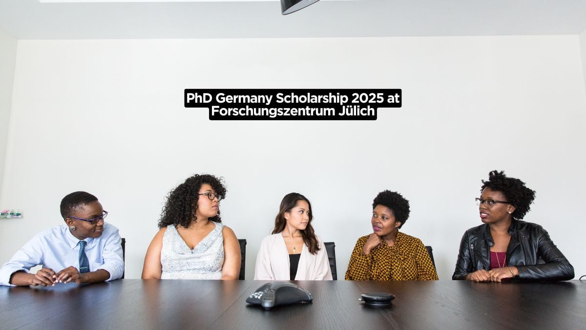PhD Germany Scholarship 2025 at Forschungszentrum Jülich
