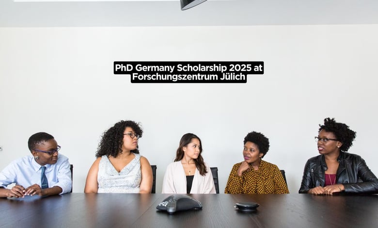PhD Germany Scholarship 2025 at Forschungszentrum Jülich
