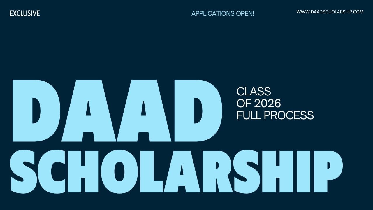 DAAD Scholarship 2026 for International Students in Germany (Application Process)
